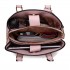 LT1752 - Miss Lulu Medium Tote Handbags Pink