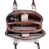 LT1752 - Miss Lulu Medium Tote Handbags Tan
