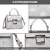 LT1814 GY -Miss Lulu Flamingo Printed Crossbody Handbag Grey LT1814 GY -Miss Lulu Flamingo Printed Crossbody Handbag Grey