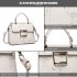 LT1814 WE -Miss Lulu Flamingo Printed Crossbody Handbag White LT1814 WE -Miss Lulu Flamingo Printed Crossbody Handbag White