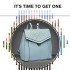 LT1820-MISS LULU PU LEATHER STUDDED FASHION BACKPACK BLUE LT1820-MISS LULU PU LEATHER STUDDED FASHION BACKPACK BLUE