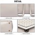 LT1820-MISS LULU PU LEATHER STUDDED FASHION BACKPACK BEIGE LT1820-MISS LULU PU LEATHER STUDDED FASHION BACKPACK BEIGE