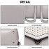LT1820-MISS LULU PU LEATHER STUDDED FASHION BACKPACK GREY LT1820-MISS LULU PU LEATHER STUDDED FASHION BACKPACK GREY