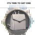 LT1820-MISS LULU PU LEATHER STUDDED FASHION BACKPACK GREY LT1820-MISS LULU PU LEATHER STUDDED FASHION BACKPACK GREY