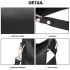 LT1941-MISS LULU CLASSIC STYLE SLOUCH SHOULDER BAG BLACK LT1941-MISS LULU CLASSIC STYLE SLOUCH SHOULDER BAG BLACK