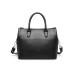 LT1959 - Miss Lulu Silk Scarf Shoulder Bag - Black