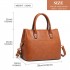 LT1959 - Miss Lulu Silk Scarf Shoulder Bag - Brown LT1959 - Miss Lulu Silk Scarf Shoulder Bag - Brown