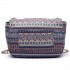 LT6610 - Miss Lulu Canvas Boho Print Shoulder Cross Body Bag