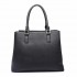 LT6611-MISS LULU PU-Leder MultifunktionsTaschentaschenhandtasche schwarz LT6611-MISS LULU PU-Leder MultifunktionsTaschentaschenhandtasche schwarz