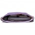LT6616- Miss Lulu Frosted Leather Look Tassel Slouch Hobo Bag Purple