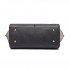 LT6625 - Miss Lulu Ladies Large Tote Bag Faux Leather Black