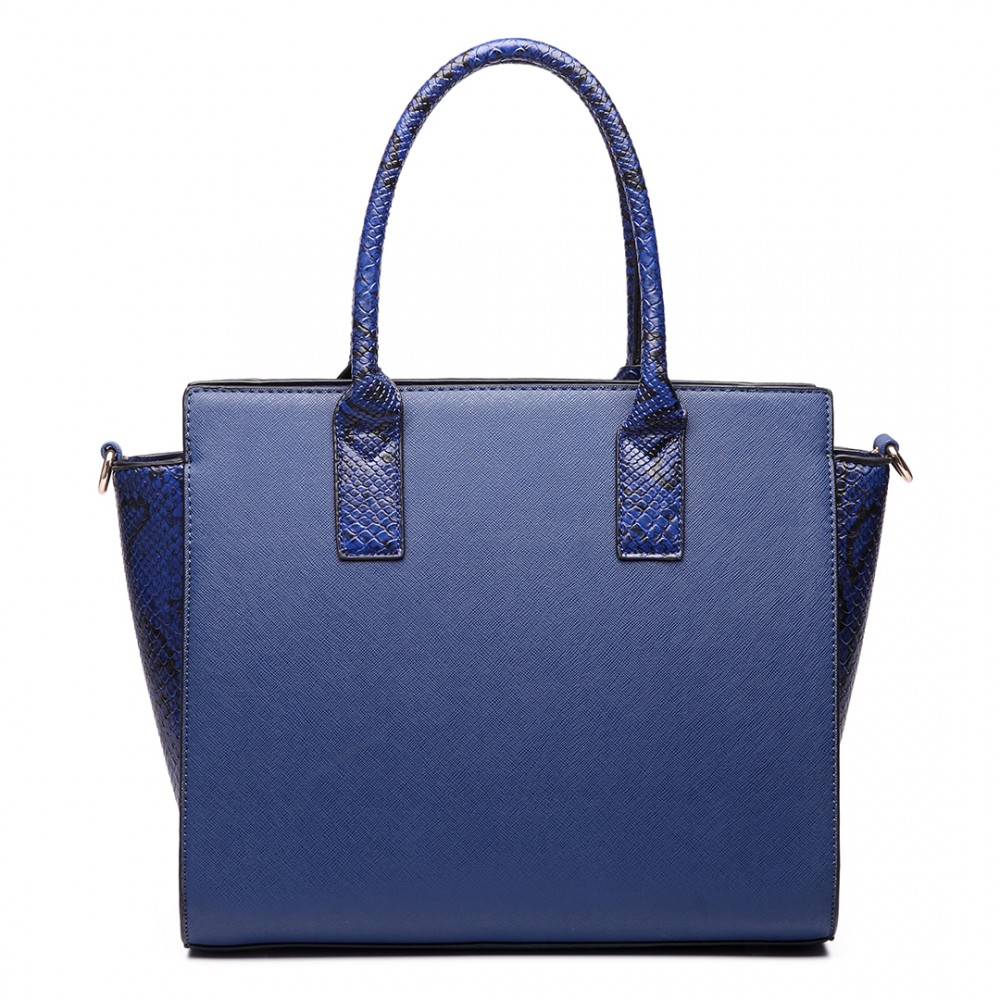 faux snakeskin bolsa