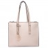 LT6636-Frauen PU-lederner Beutel-quadratische Schulter-Handtasche beige