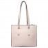 LT6636-Frauen PU-lederner Beutel-quadratische Schulter-Handtasche beige