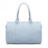 LT6638 - Miss Lulu Leather Look Maternity Changing Shoulder Bag Light Blue