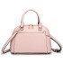LT6922 - Miss Lulu Classic Bowler Handbag - Pink