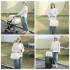 BCM2517 - Miss Lulu Stylish and Spacious Maternity Diaper Bag with Insulated Baby Bottle Pockets,Wet-Dry Separation,Stroller Strap - Beige