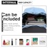 BPM2427 - Miss Lulu Stylish Faux Leather Backpack Secure Daypack with Magnetic Snap Closure Fashionable PU Leather Travel Bag - Light Blue
