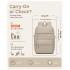 BPM2609 - Miss Lulu Quilted Lightweight Backpack, Fits 15.6 Inch Notebook, Cabin Approved Underseat Carry On Bag - Beige