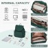 BPM2610 - Miss Lulu Lightweight Nylon Drawstring Backpack – Casual Daily Rucksack with 13 Inch Laptop Sleeve for Travel & Commute - Green