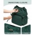 BPM2610 - Miss Lulu Lightweight Nylon Drawstring Backpack – Casual Daily Rucksack with 13 Inch Laptop Sleeve for Travel & Commute - Green
