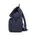 BPM2610 - Miss Lulu Lightweight Nylon Drawstring Backpack – Casual Daily Rucksack with 13 Inch Laptop Sleeve for Travel & Commute - Navy