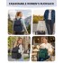 BPM2610 - Miss Lulu Leichter Nylon-Zugbeutelrucksack – Lässiger Alltagsrucksack mit 13-Zoll-Laptopfach für Reisen und Pendeln - Marineblau