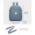 BPM2617 - Miss Lulu Women's Backpack, Water-Resistant Nylon Convertible Shoulder and Crossbody Bag for Travel Work - Blue BPM2617 - Miss Lulu Women's Backpack, Water-Resistant Nylon Convertible Shoulder and Crossbody Bag for Travel Work - Blue