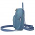 BPM2651 - Miss Lulu 3-in-1 Convertible Rucksack mit Abnehmbarem Langriemen – Tragbar als Rucksack, Schulter- oder Crossbody-Tasche - Blau
