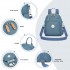 BPM2651 - Miss Lulu 3-in-1 Convertible Rucksack mit Abnehmbarem Langriemen – Tragbar als Rucksack, Schulter- oder Crossbody-Tasche - Blau