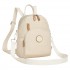 BPM2651 - Miss Lulu 3-in-1 Convertible Rucksack mit Abnehmbarem Langriemen – Tragbar als Rucksack, Schulter- oder Crossbody-Tasche - Beige