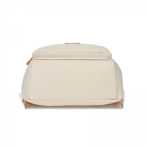 BPM2651 - Miss Lulu 3-in-1 Convertible Rucksack mit Abnehmbarem Langriemen – Tragbar als Rucksack, Schulter- oder Crossbody-Tasche - Beige