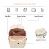 BPM2651 - Miss Lulu 3-in-1 Convertible Rucksack mit Abnehmbarem Langriemen – Tragbar als Rucksack, Schulter- oder Crossbody-Tasche - Beige
