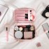 E2103 - Miss Lulu Bolsa de almacenamiento organizadora de maquillaje - Rosado