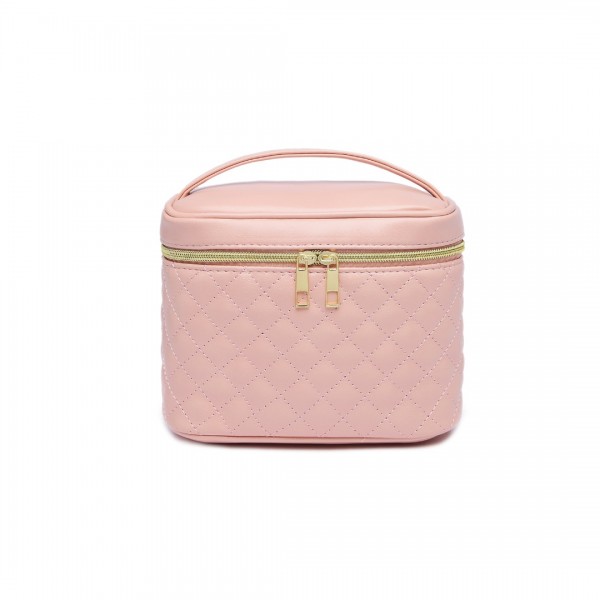 E2103 - Miss Lulu Make-up Organiser Storage Bag - Pink