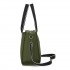 HBM2604 - Miss Lulu Wearproof Large Capacity Tote Bag with 15.6” Laptop Sleeve, Dual Carry Options for Business and Everyday Use - Green