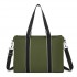 HBM2604 - Miss Lulu Wearproof Large Capacity Tote Bag with 15.6” Laptop Sleeve, Dual Carry Options for Business and Everyday Use - Green HBM2604 - Miss Lulu Wearproof Large Capacity Tote Bag with 15.6” Laptop Sleeve, Dual Carry Options for Business and Everyday Use - Green
