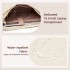 HBM2612 - Miss Lulu Minimalistische Langlebige Umhängetasche für Arbeit, Schule & Reisen mit Laptopfach und Mehreren Taschen - Beige