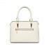 LG6865 - Miss Lulu Schultertasche in Leder-Optik mit Flechteffekt - Beige