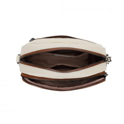 LH2418 - Miss Lulu Elegant Genuine Leather Crossbody Shoulder Bag