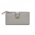 LP2104 - Miss Lulu RFID-Blocking Sleek Clutch Purse - Grey