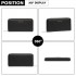 LP2108 - Miss Lulu Zip Closure Ladies Purse Wallet - Black