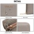 LP2108 - Miss Lulu Zip Closure Ladies Purse Wallet - Grey