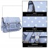 LT1665D2 MISS LULU PU SATCHEL TUPFEN BLAU