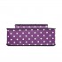 LT1665D2 MISS LULU PU SATCHEL TUPFEN PURPLE