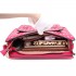 LT1665D2 MISS LULU TUPFEN PU SATCHEL PINK
