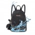 LT1705 - Miss Lulu PU Leather Look Small Fashion Backpack - Black
