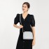 LT2101 - Miss Lulu Cross-Body Sleek Handbag - Black