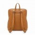 LT2354 - Miss Lulu Chic Minimalist PU Leather Backpack - Brown