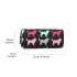 PC - Miss Lulu Canvas Pencil Case Dog Black